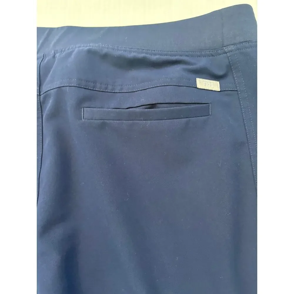 FIGS Men's AXIM Cargo Scrub Pants Blue Size XXL Straight Leg 32